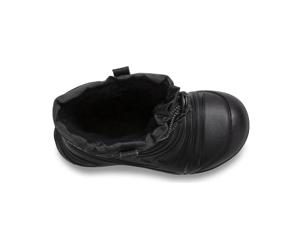 Botas Criança - Merrell Snow Quest Lite 2.0 Waterproof - Pretas - QJZ715298